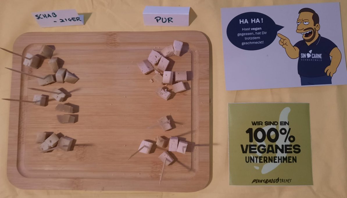 Probiererle veganer Käse